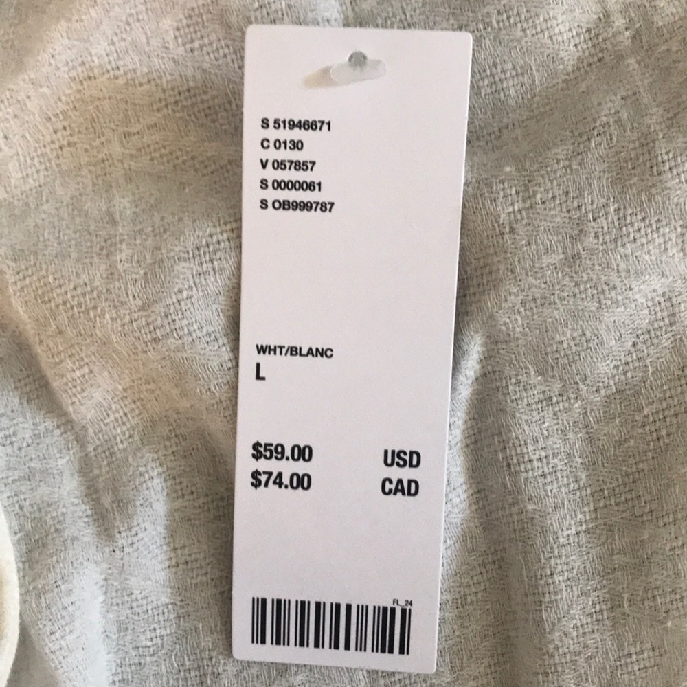 NWT White wrap dress Urban outfitters - Picture 5 of 5